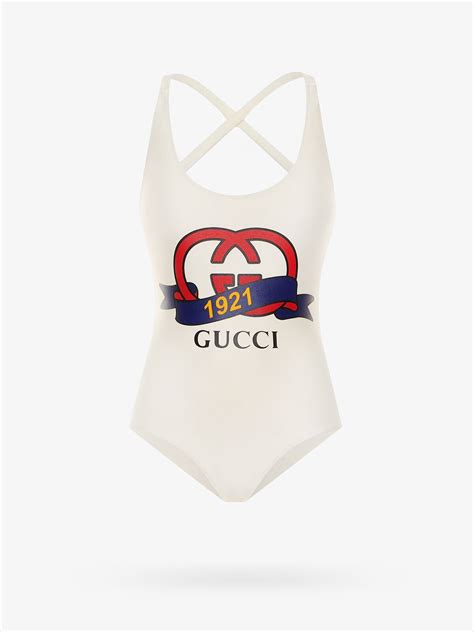 gucci badeschlappen|farfetch gucci swimsuit.